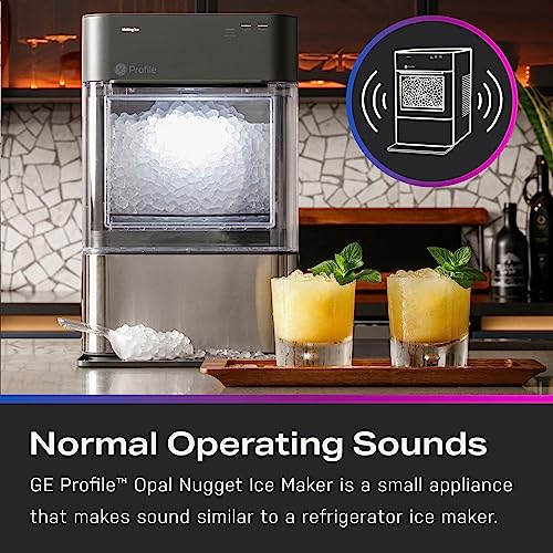 Stainless Steel Countertop Nugget Ice Maker with WiFi N279737
