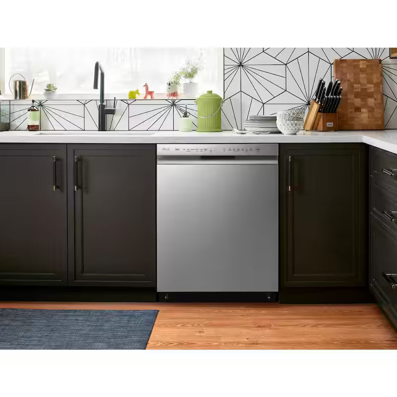 Stainless Steel Front Control Dishwasher with 3rd Rack W710313