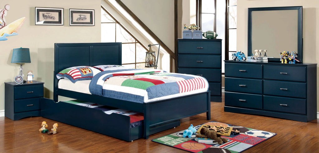 Blue Nightstand W4455