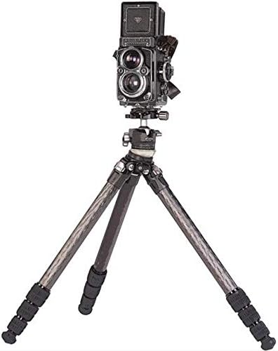Carbon Fiber 4 Section Tripod with Built-in Leveling Base K771917