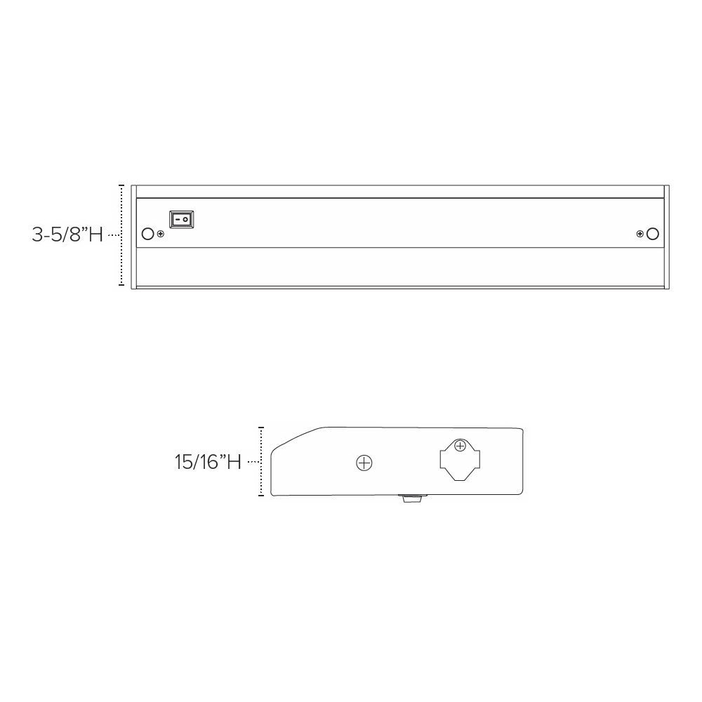 LED Dimmable Undercabinet Fixture I19294