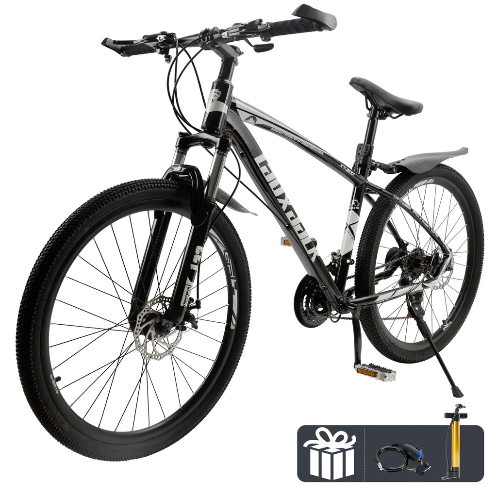 Full Suspension 21 Speed 27.5 inch Dual Disc Brake Mountain Bike Y256004