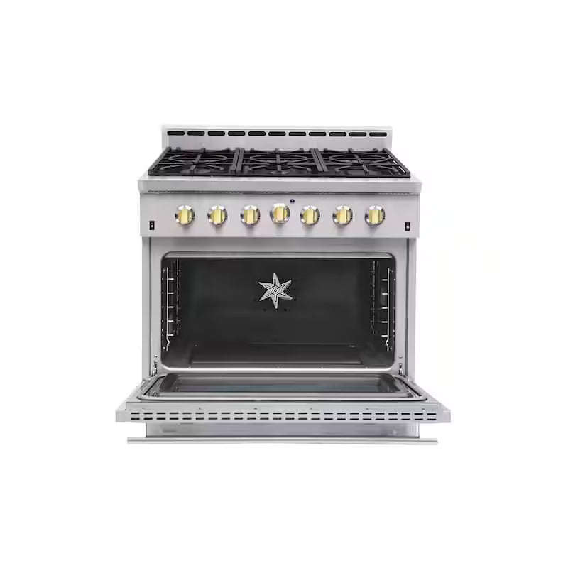 36 in. 5.5 cu. ft. Gas Range with Convection Oven Y12071