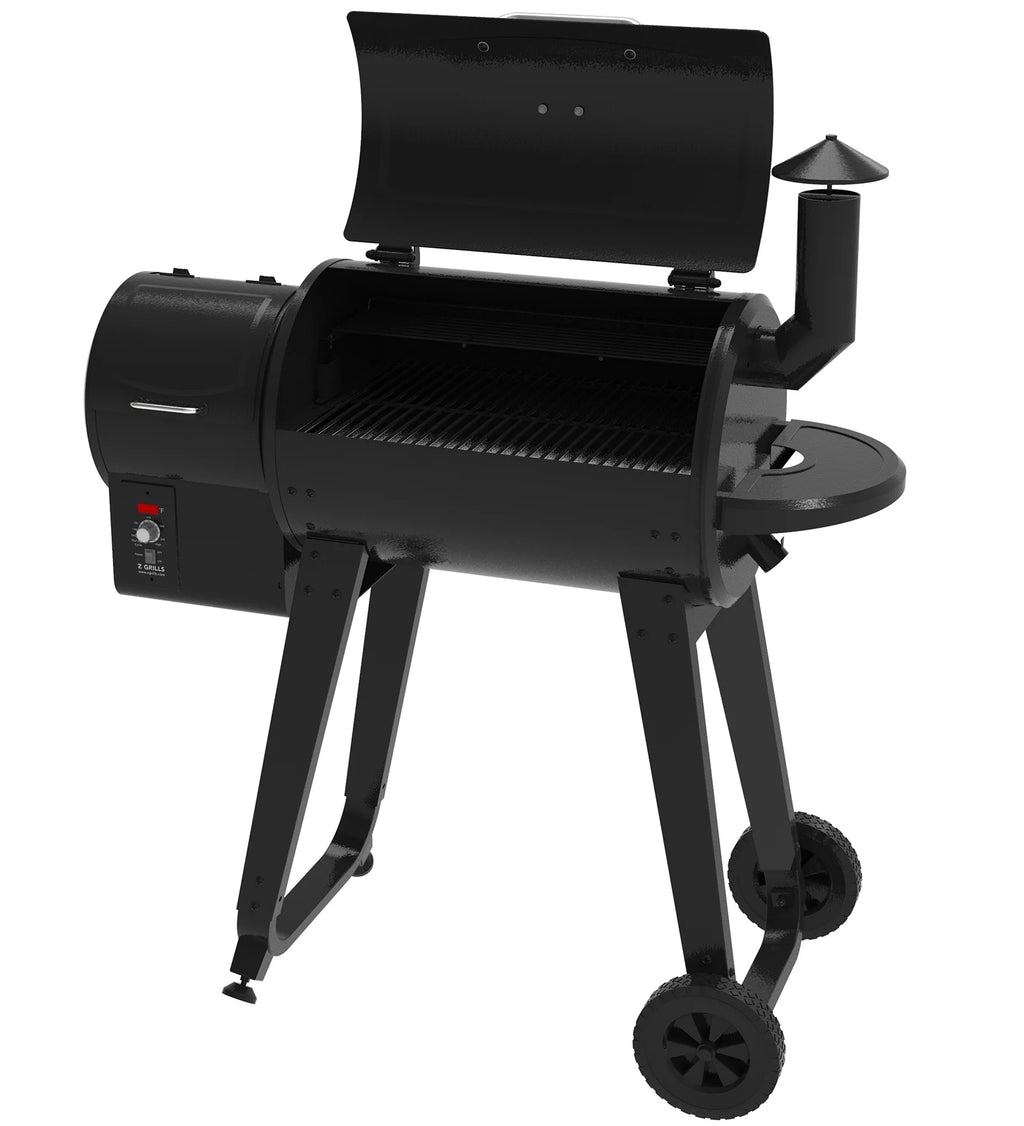 Wood Pellet Grill & Smoker 8-in-1 Black L2256