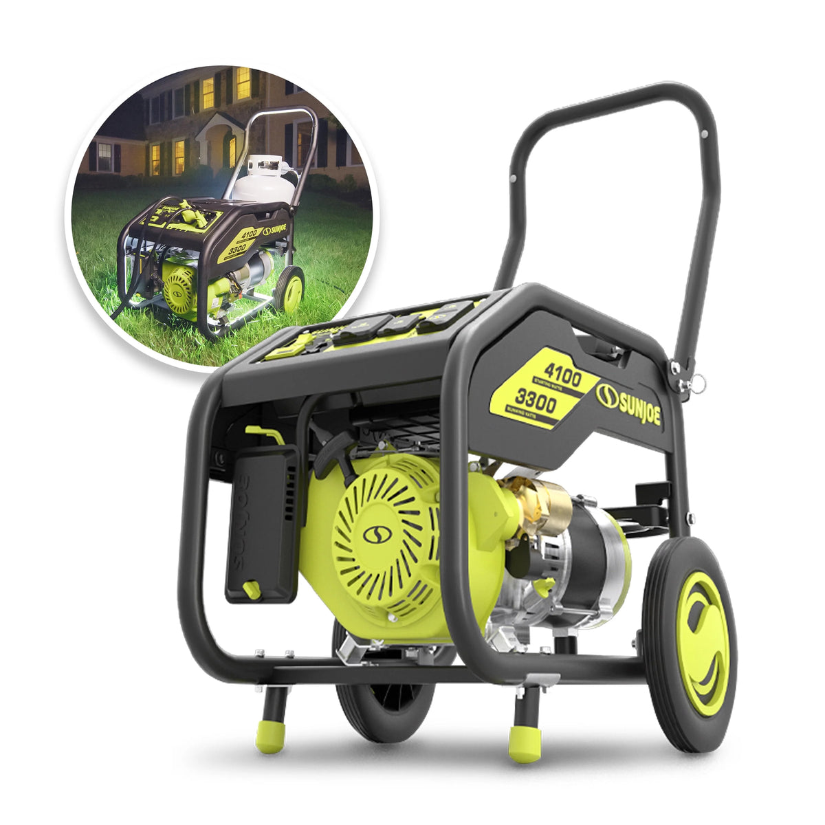 4100-Watt Portable Propane Generator O4140