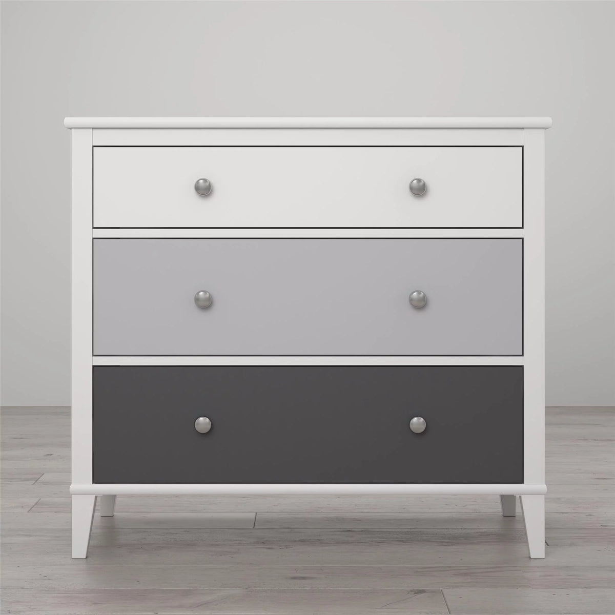 White 3 Drawer Dresser O56824