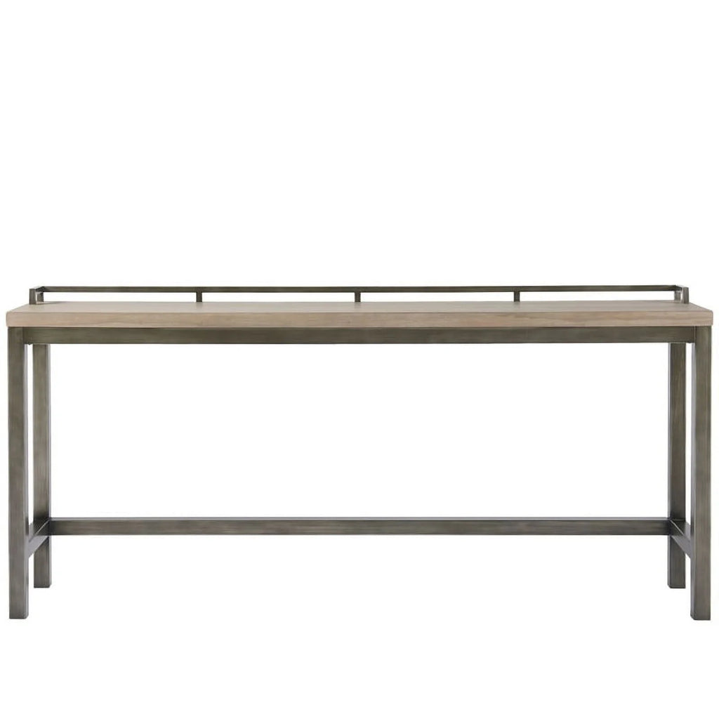Modern Table with 3 Stools Gray Metal Wood Top Q60370