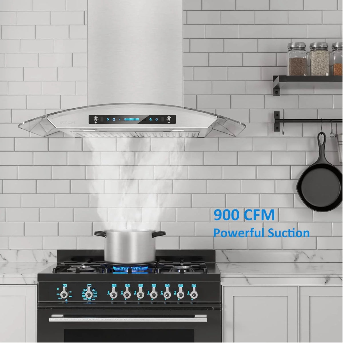 30 Inch Wall Mount Stainless Steel Range Hood A511866