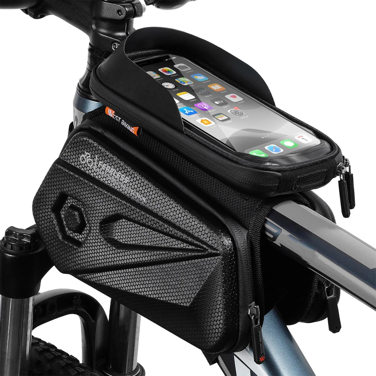 Waterproof Touch Screen Bike Frame Bag X9612