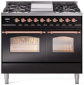 Black Dual Fuel Natural Gas Range W25095
