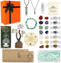 Crystal Gift Set with Necklace Crystals and Healing Stones D850