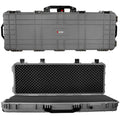 38" Inch Roller Hard Case with Foam, Waterproof & Crushproof, Gray A24462
