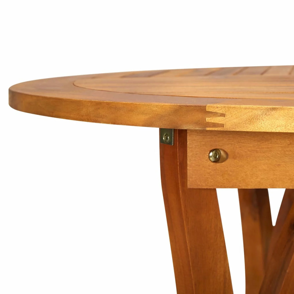 Acacia Wood Oval Outdoor Dining Table N33393