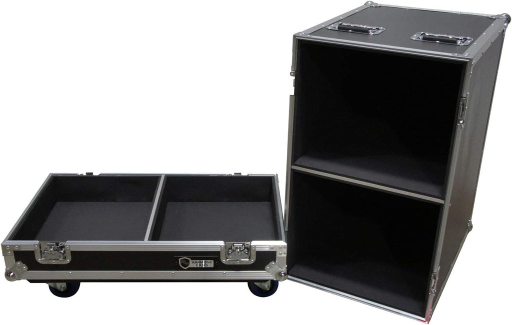Rolling Road Case for 2 15 PA Speakers T147294
