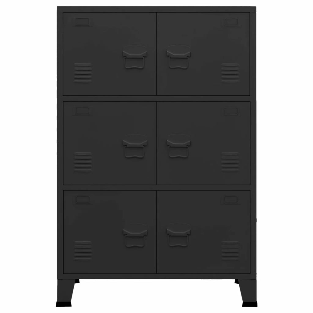 Industrial 6 Door Metal Storage Cabinet A59282