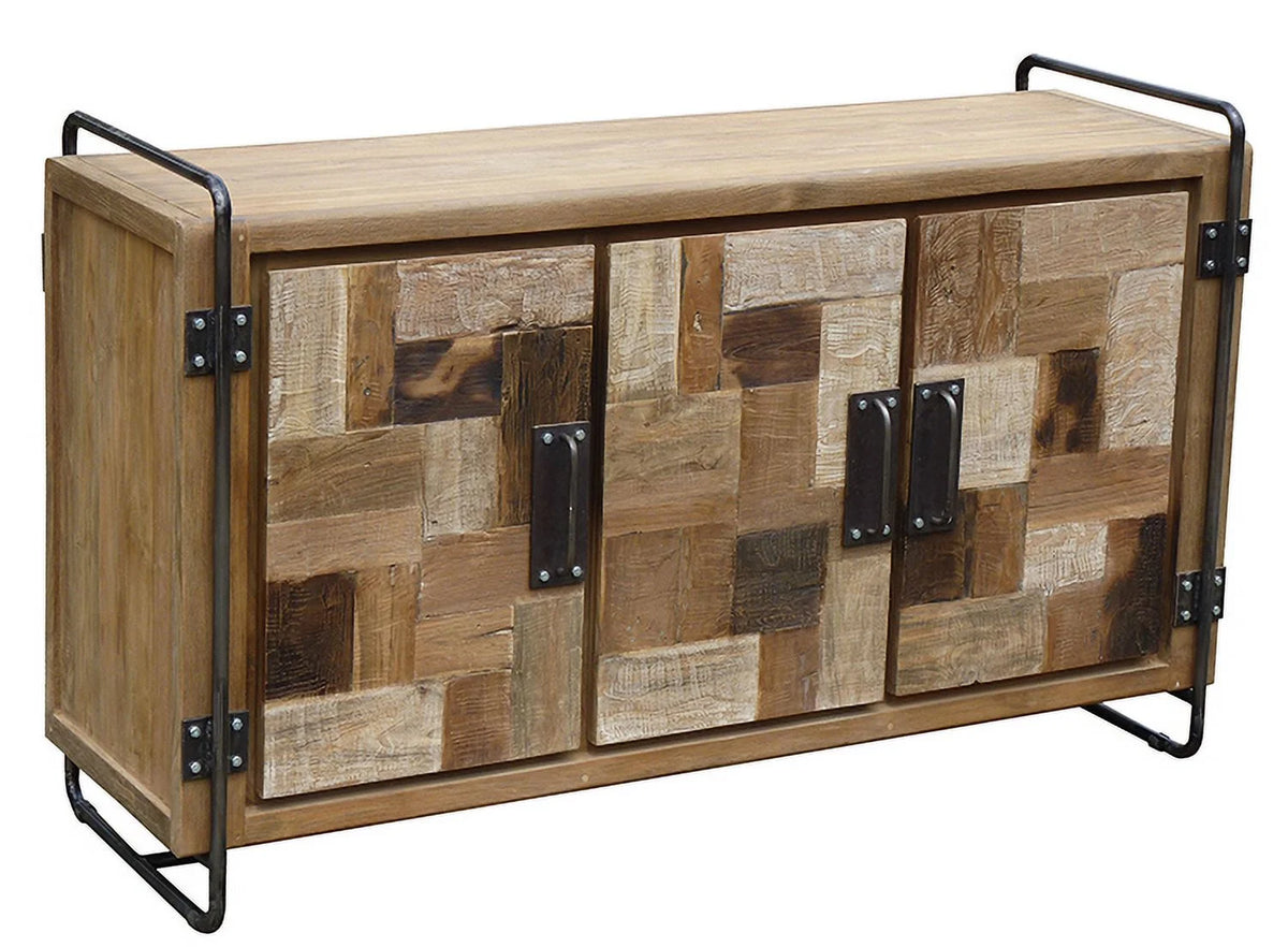 Recycled Teak Wood Storage Chest TV Stand N2967