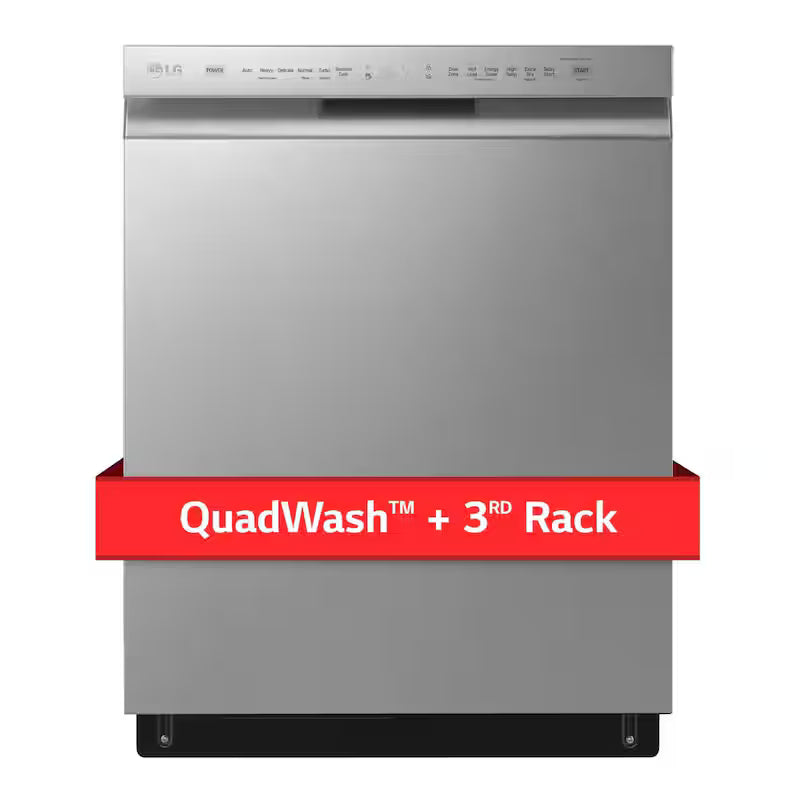 Stainless Steel Front Control Dishwasher with 3rd Rack W710313