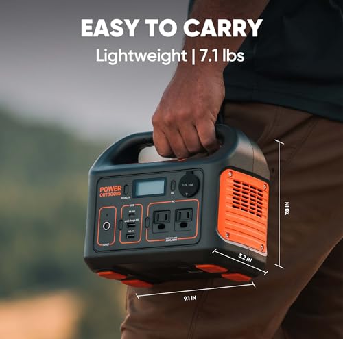293Wh Backup Lithium Battery with 100W Solar Panel T2214
