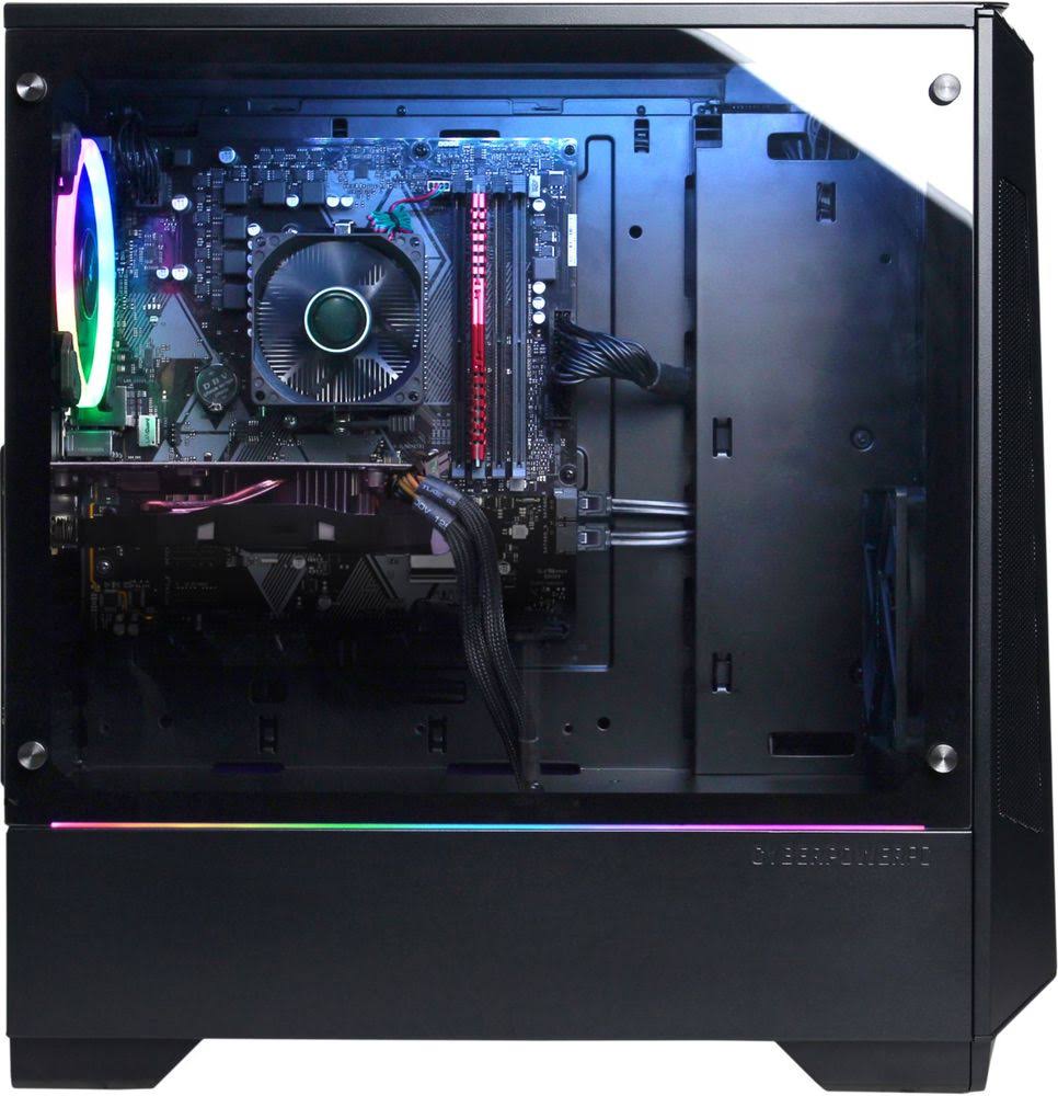 AMD Ryzen 3 2300X 8GB Memory 1TB HDD Black Gaming Desktop F395706
