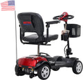 4 Wheel Folding Electric Mobility Scooter with Basket J572