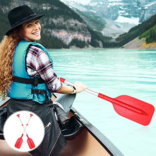 2Pcs Telescopic Kayak Paddle Plastic Aluminum Alloy Y202