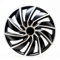 16" Silver & Black Wheel Covers, Set of 4 Y78237