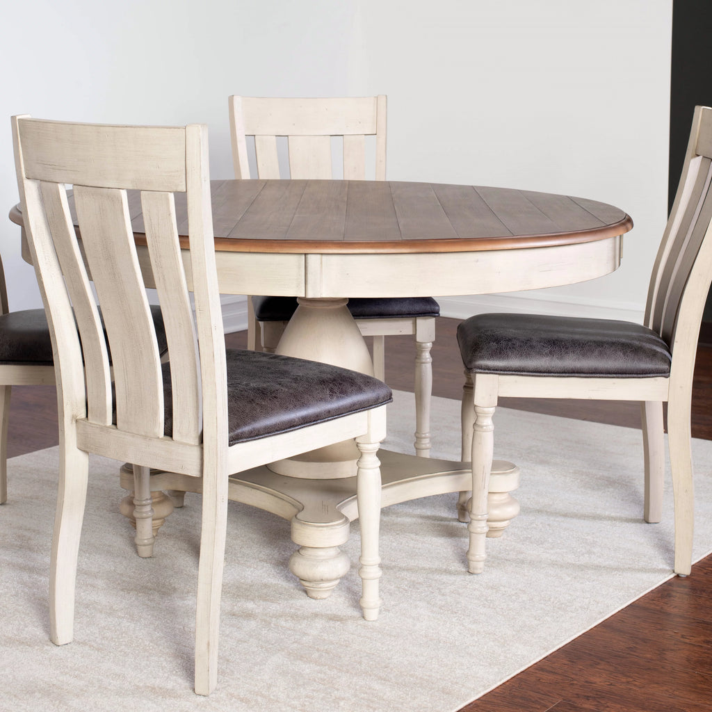 7 Piece Round Dining Set U34291
