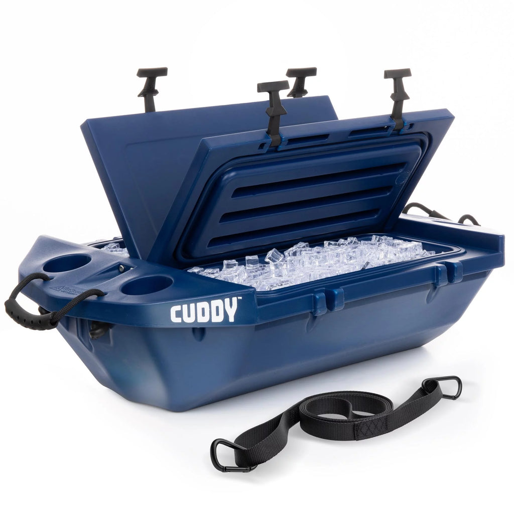 Floating Cooler and Dry Storage Vessel 40QT Navy C220