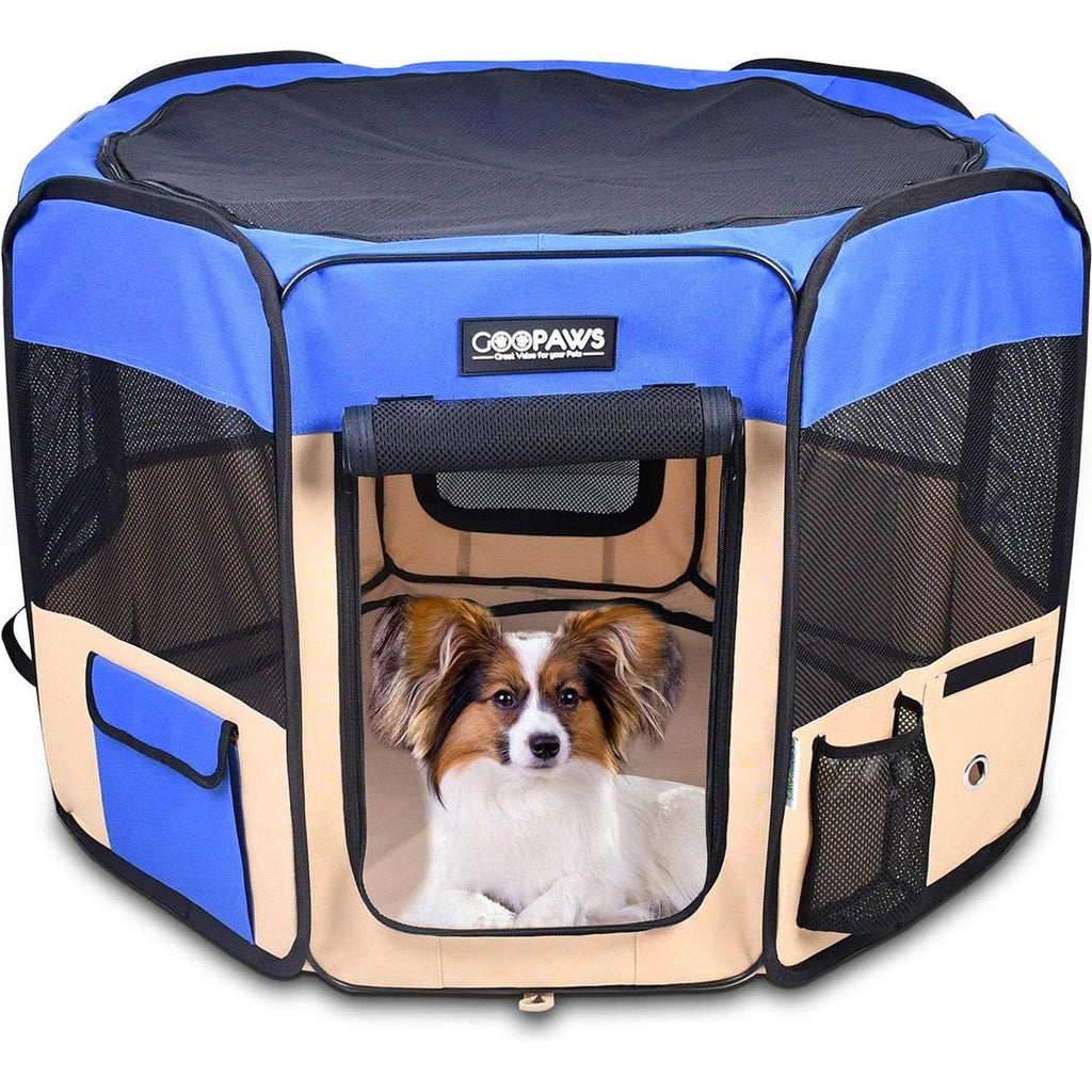 Portable Dog Exercise Pet Soft-Side Playpen D99411