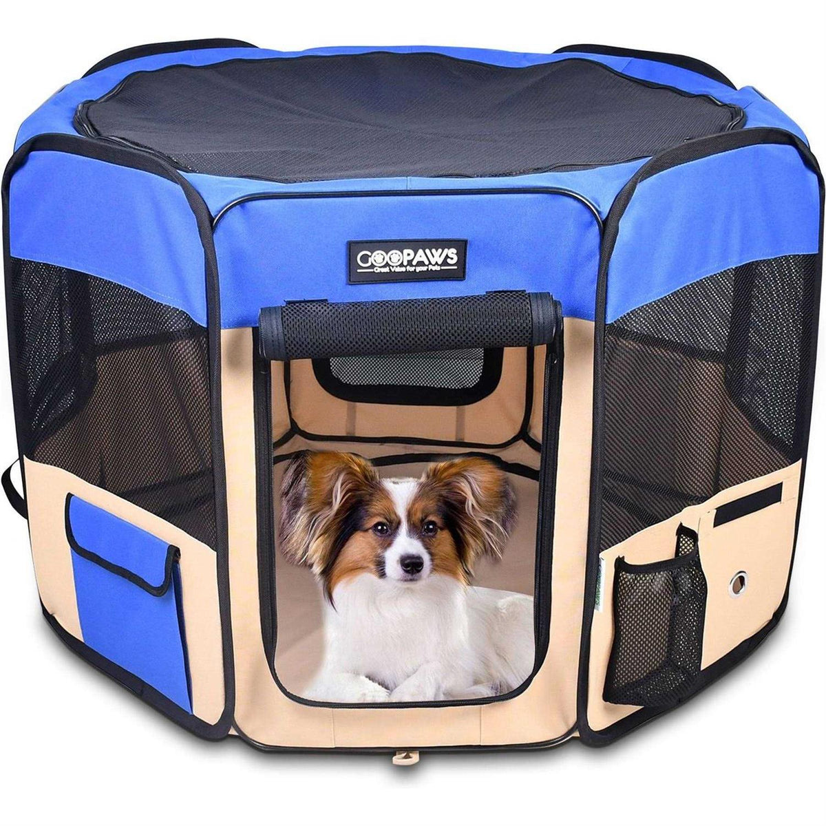 Portable Dog Exercise Pet Soft-Side Playpen D99411