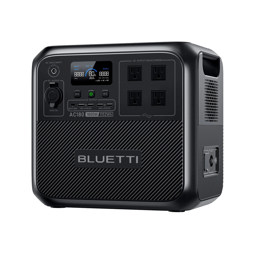 1800W 1152Wh LiFePO4 Portable Solar Generator J258