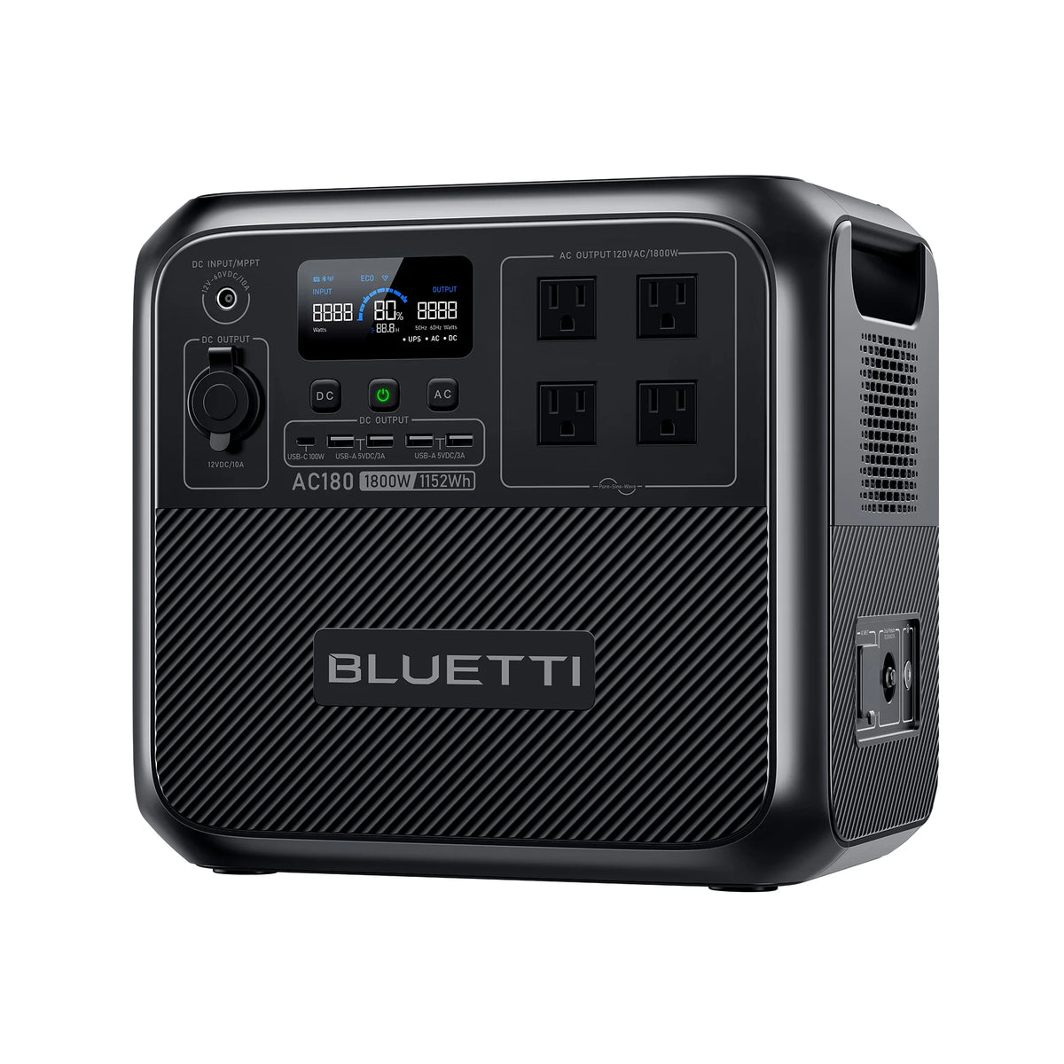 1800W 1152Wh LiFePO4 Portable Solar Generator J258
