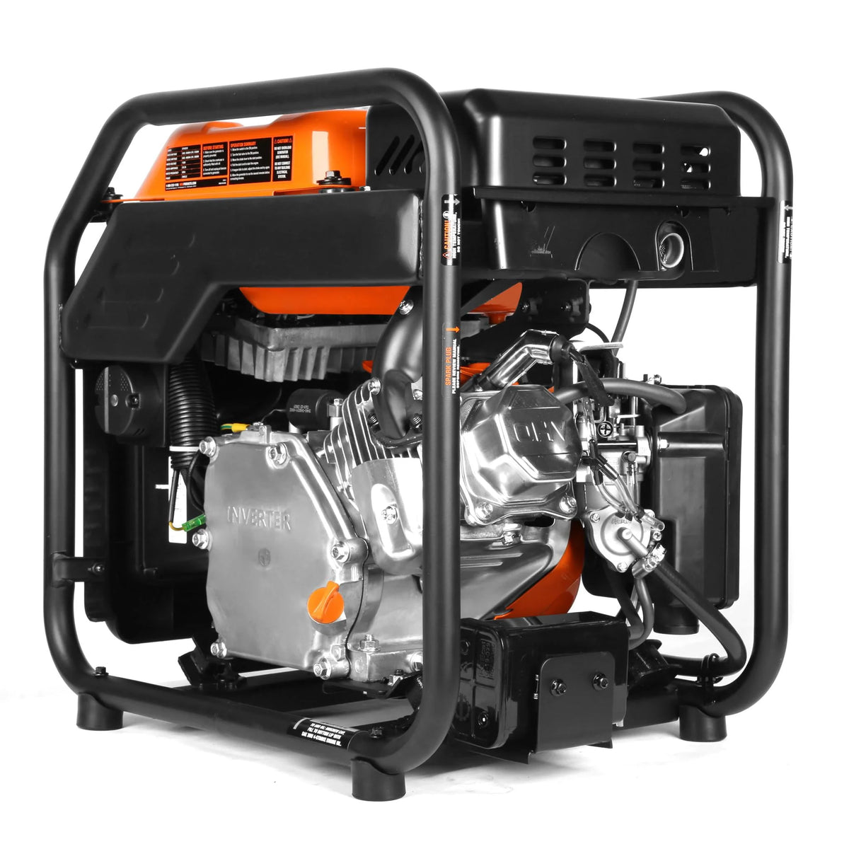 4000-Watt Dual Fuel Open Frame Inverter Generator Z8473