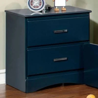Blue Nightstand W4455