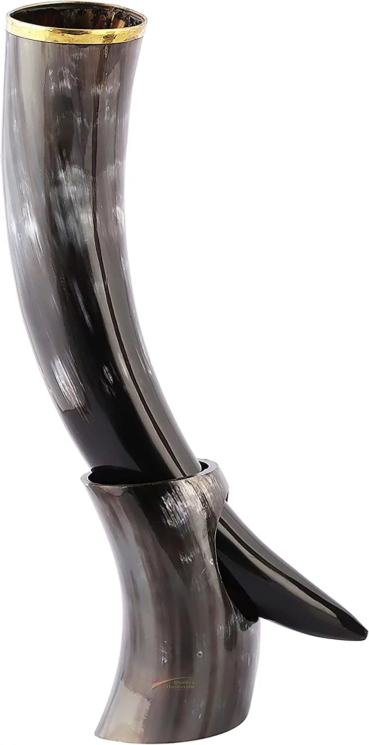 Viking Drinking Horn with Stand 4 pk N76650