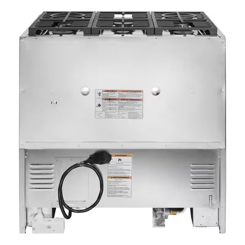 5.1 cu. ft. Dual Fuel Smart Range with 6-Burners in Misty Blue K435770