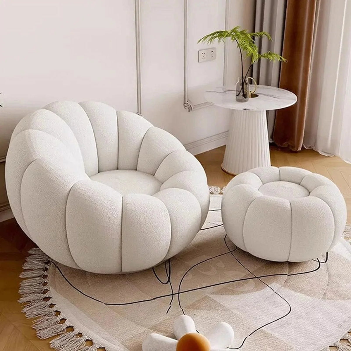White Sofa S83518