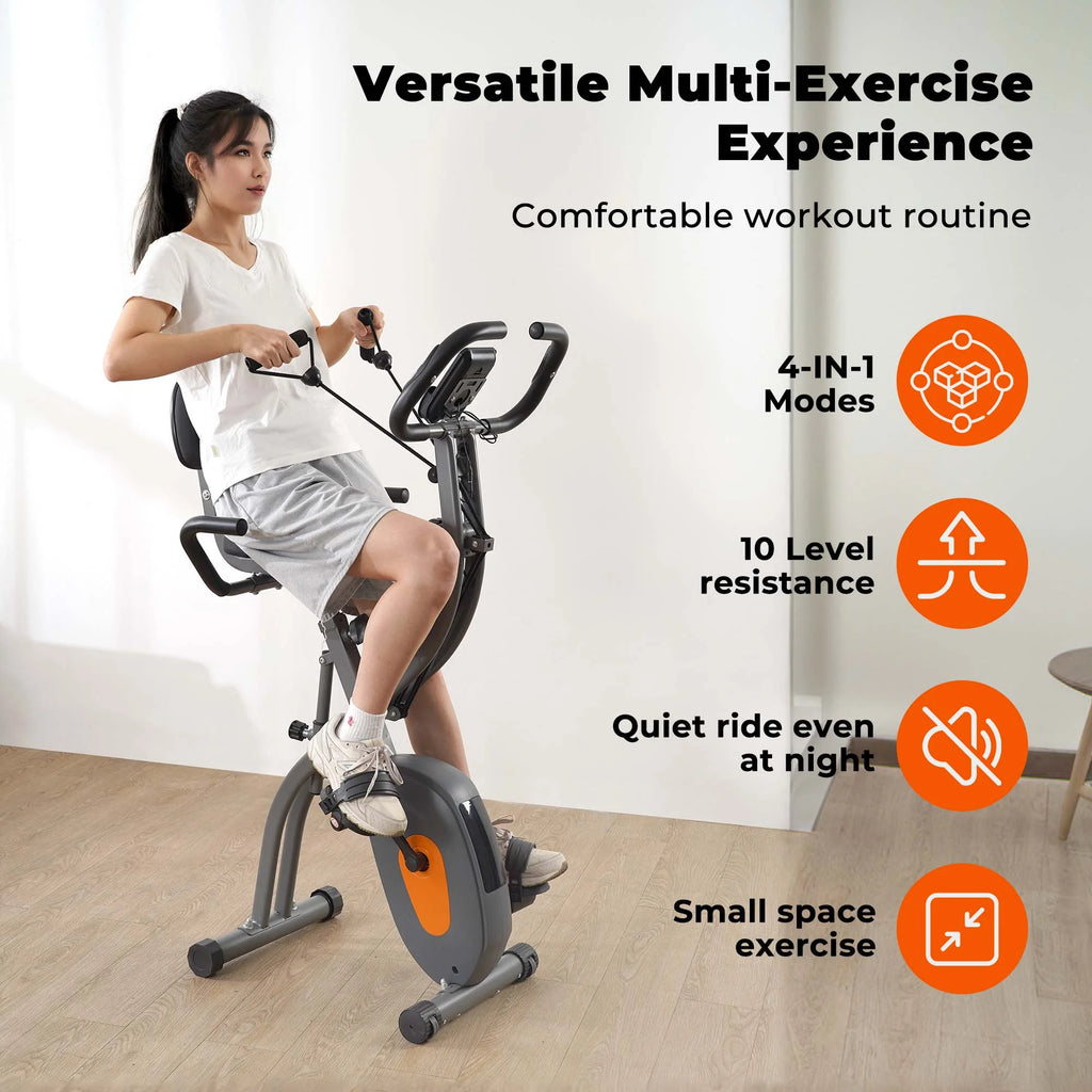 Folding 3-in-1 Recumbent Exercise Bike S694525