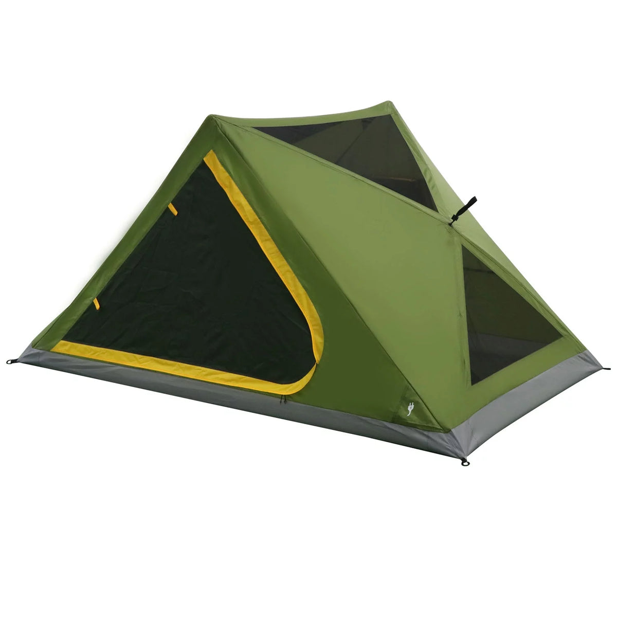 2-Person Pop up Instant Hub Tent, Green, 7.5 lbs H903704