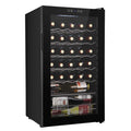 34 Bottle Compressor Wine Fridge, Black U64135