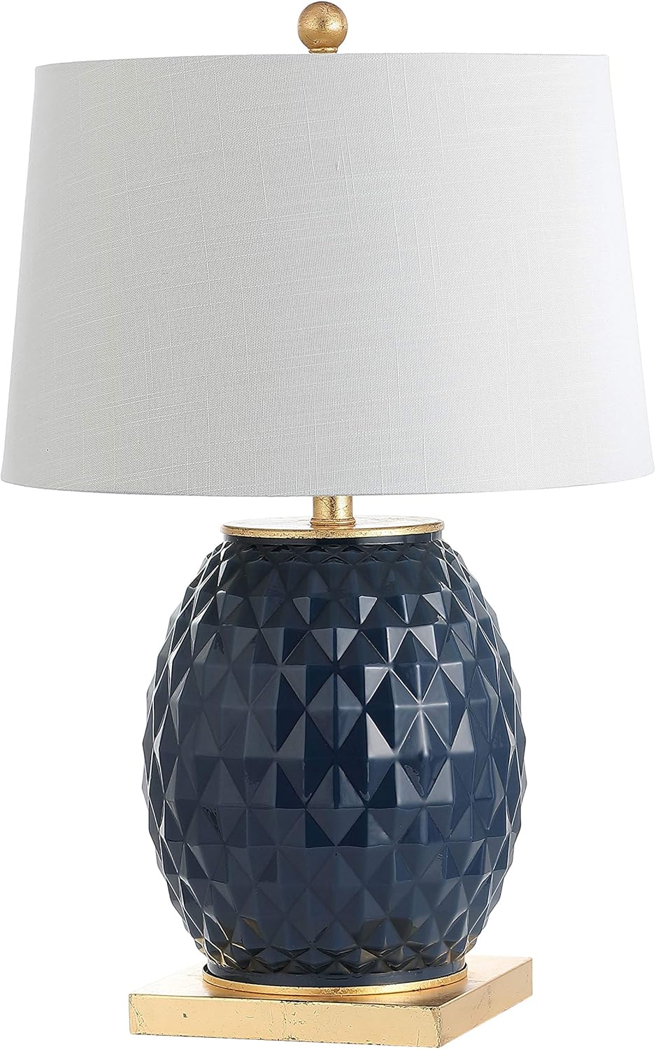 LED Glass Metal Table Lamp Q13925