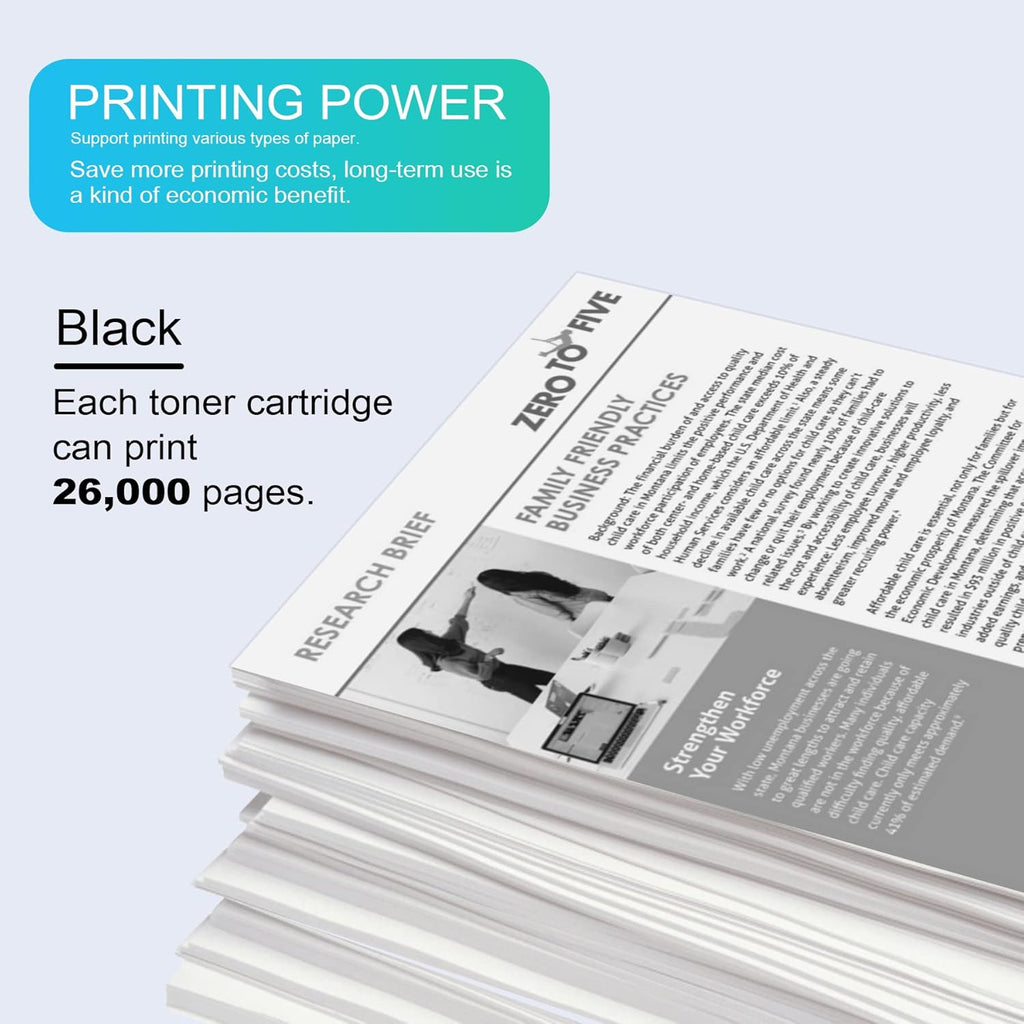 Compatible Toner Cartridge Replacement (3 Black) V480104