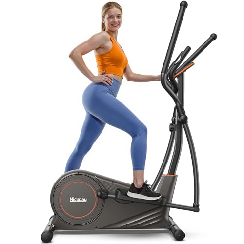 Elliptical Exercise Machine with 16 Resistance Levels D7769