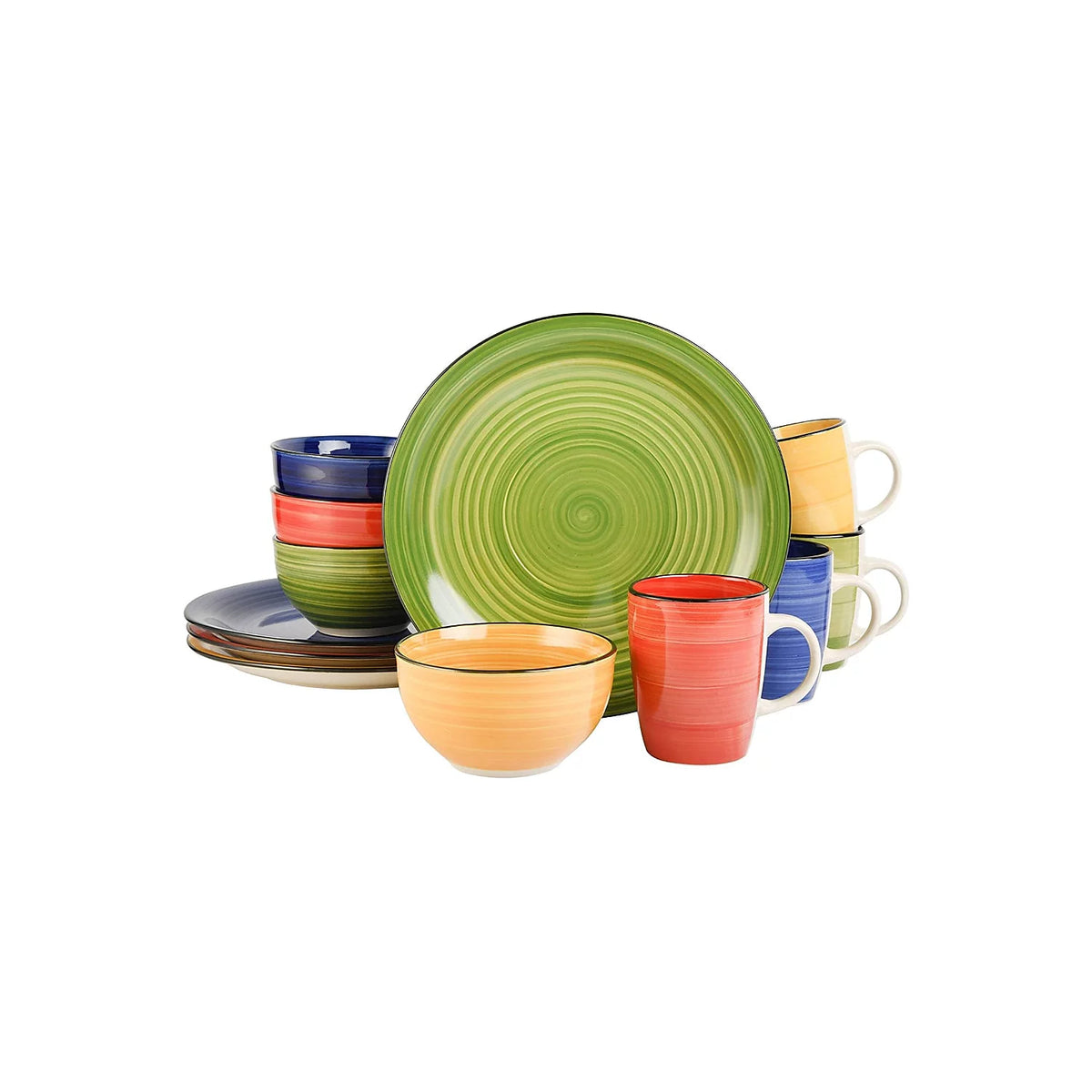 12-Piece Ceramic Dinnerware Set F5838