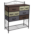 Black 8 Drawer Chest A600