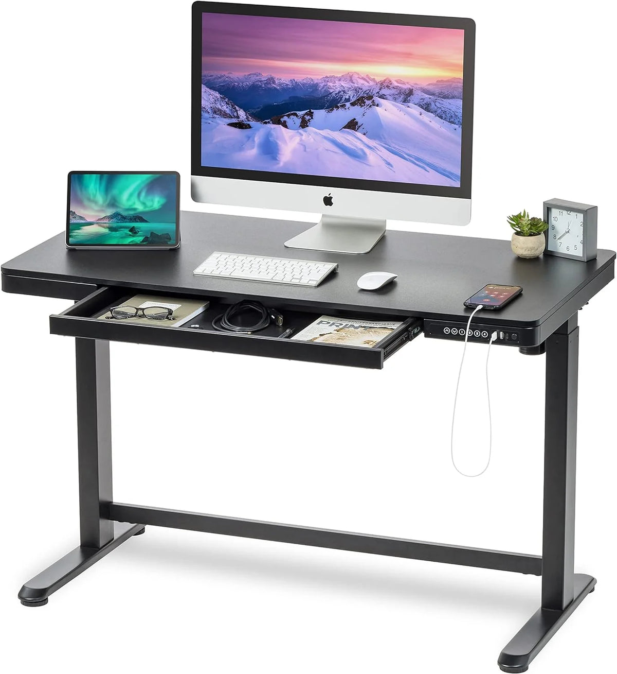 Electric Standing Desk Height Adjustable with USB Port N264161