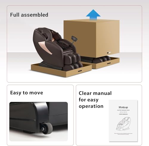 14 Massage Points Full Body Zero Gravity Shiatsu Recliner U296873