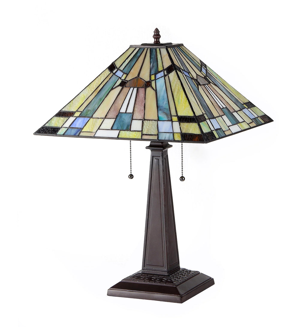 2 Light Table Lamp 16" Shade P186449