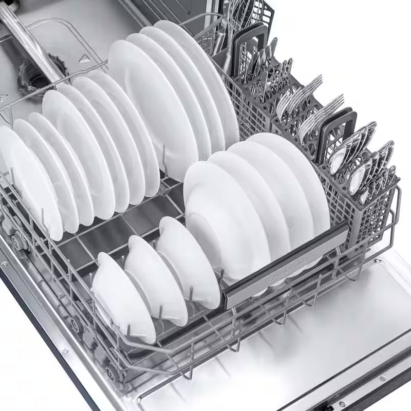 24 in. Navy Steel Smart Built-in Tall Tub Dishwasher with Stainless Steel Tub Z33528
