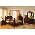Dark Pine 4-piece Poster Bedroom Set O15082